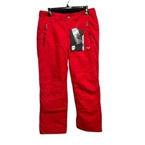 ORAGE King Keyser Alva Red Insulated Prime 10 Snowboard Snow Ski Pants Sz M